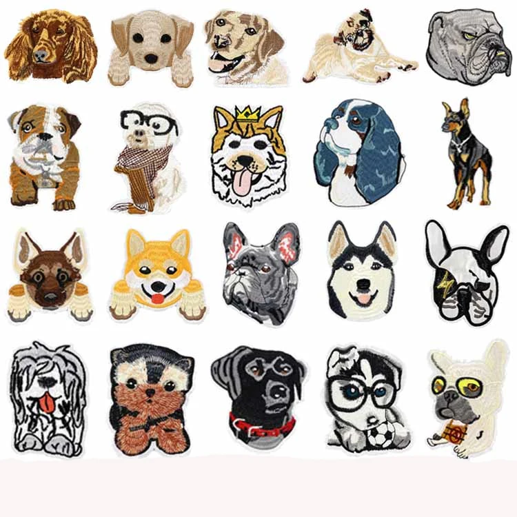new Famous dog cute animal applique embroidery patch Iron Sewing applique for clothing, As the picture
new Famous dog cute animal applique embroidery patch Iron Sewing applique for clothing, As the picture