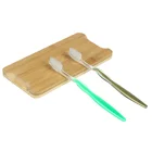 Disposable toothbrush cheap for hotel travel wholesale custom Double color toothbrush