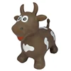 Inflatable air pvc cow toys for kids outdoor and indoor play /farm animal toy cow /hop toy EN71 test passed