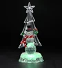 Crafts Christmas Decorations Supplies Led Table Trees With Snowman