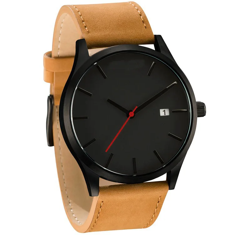 new Big dial exquisite high-end calendar fashion quartz business watch matte leather
new Big dial exquisite high-end calendar fashion quartz business watch matte leather