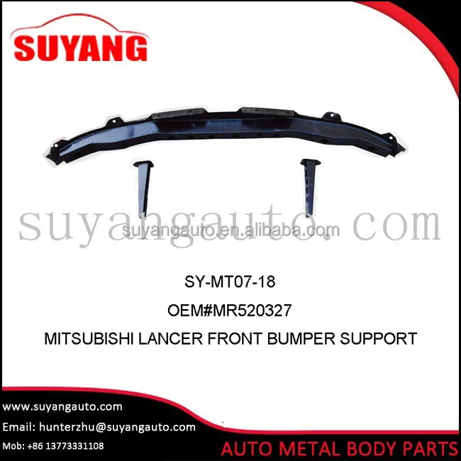 Aftermarket Steel FRONT BUMPER REINFORCEMENT For Mitsubishi LANCER auto body Parts