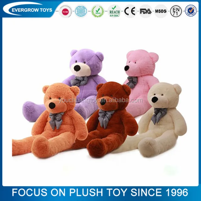 popular colorful custom teddy bear soft plush toy