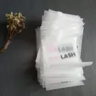Custom printed zip lock plastic bag for hair accessories small things packaging