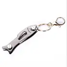 2019 NEW Design Smart Key Holder Fish Shape/High Quality Furry Ball Keychains
