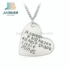 heart silver bracelet lucky charms/pendants custom