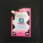 good quality spa milk packing plastic doypack spout cap