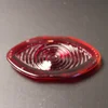 High Quality Pressed Red Glass outdoor lighting Lamp Lens Cover