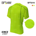 Breathable Spandex Quick Dry Hi Vis Short Sleeve T-shirt Reflective Thread Insert Sportswear Fitness T-shirt