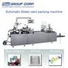 Automatic blister card packing machine injector solid gum toy car scissor flashlight battery spark lip stick
