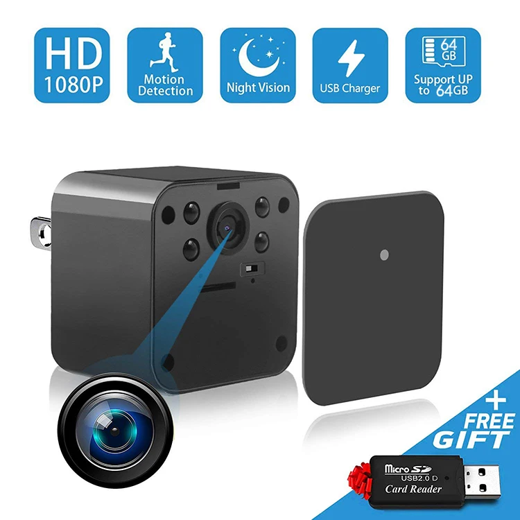 2018 newest HD1080P hidden spy camera