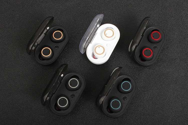 SNHALSAR D76 2019 TWS In Ear True Wireless Earbuds Waterproof Wireless Earbuds headset - ANKUX.COM