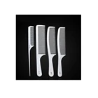 Stainless steel static free hair comb,metal barber comb hair salon comb hair straightener Xserie