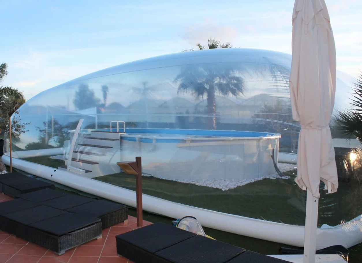 inflatable dome house