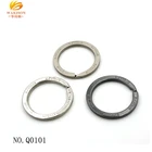 Customize Logo Key Ring Split O Ring for chain