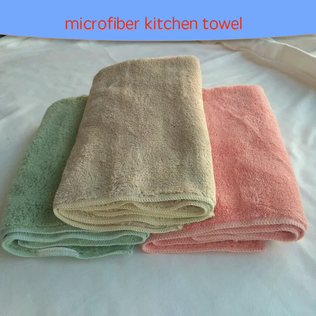 wholesale dish cloth microfiber kitchen dish towel