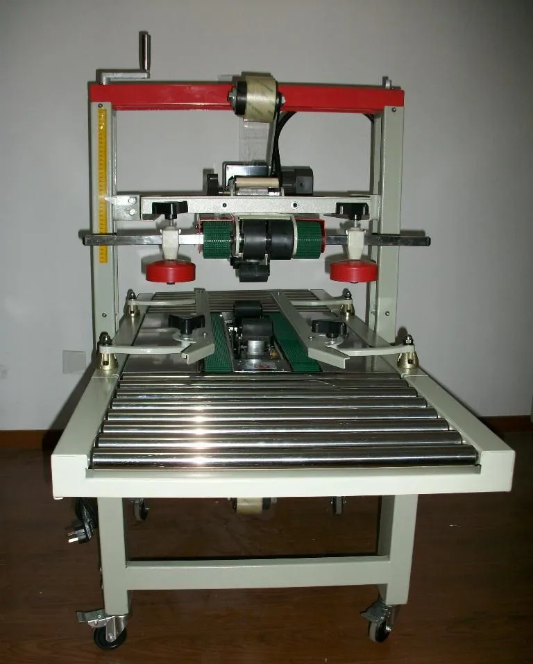 Semi Automatic Milk Carton Sealing Machine With Adhesive Tape - Buy