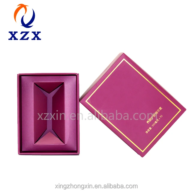 custom paper cosmetics luxury gift box packaging