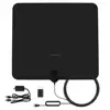 VHF UHF TV Antenna 50 Miles Amplified HD Digital Indoor Adapter Coax Cable TV Antenna
