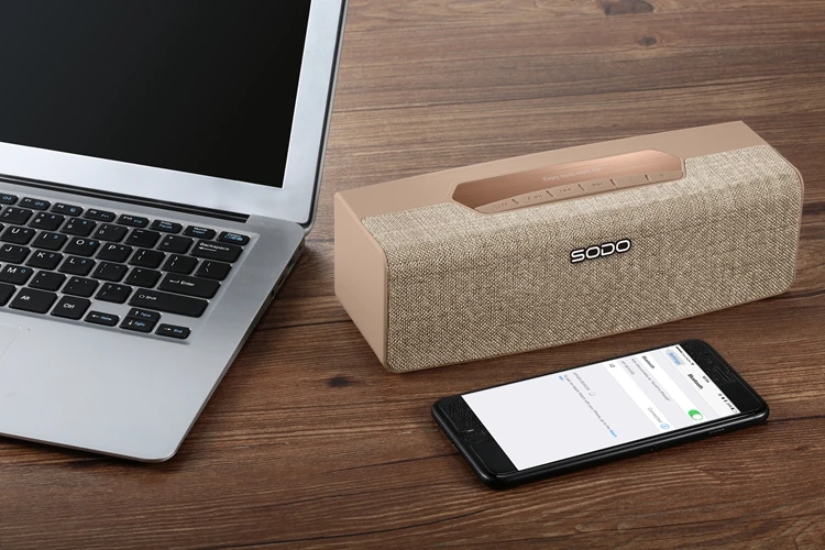 SODO Audio PC 2.1 Smart USB Music Bass Stereo Computer Promotion Multimedia 2017 Mini Wireless Portable Bluetooth Speaker - ANKUX.COM