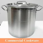 3 layers Composite Bottom Stainless Steel Stock Pot Hotel Restaurant Kitchenware Equipment