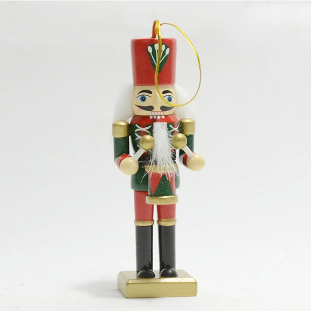 hand painted wooden crafts toy the nutcracker doll ornaments for