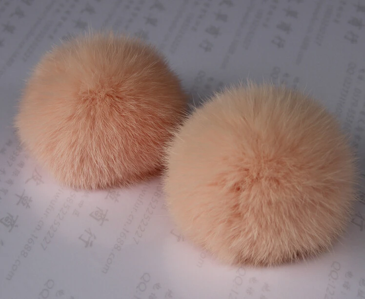 ファッションのウサギの毛皮ポンポンまみれ/衣服の装飾用ボール仕入れ・メーカー・工場
