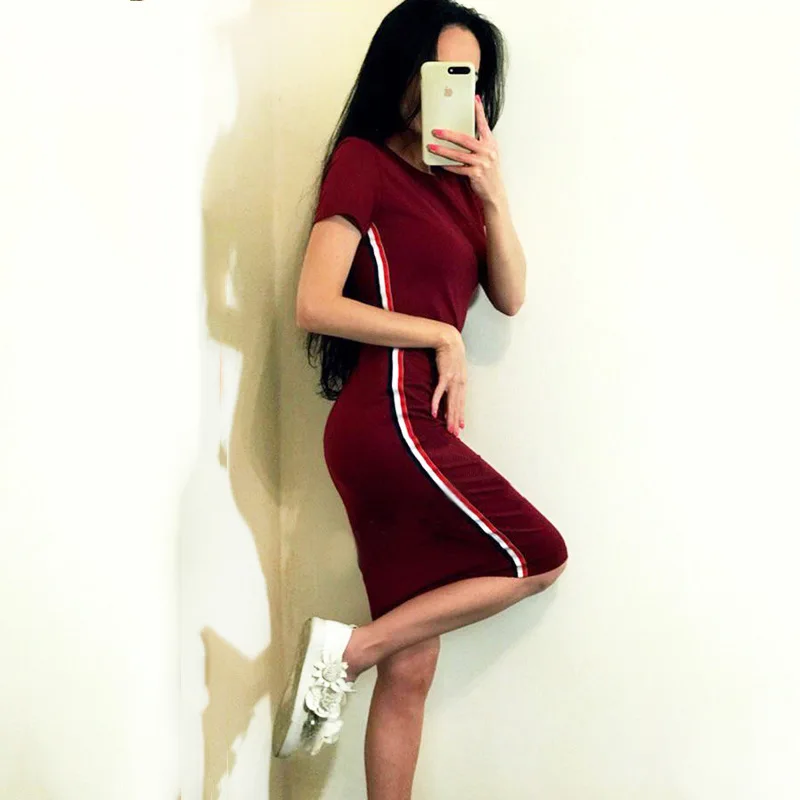 New Arrival Hot Sale Factory Price Ladies Clothes Women Sexy Slim Casual Bodycon Dress, Red,black,wine red
New Arrival Hot Sale Factory Price Ladies Clothes Women Sexy Slim Casual Bodycon Dress, Red,black,wine red