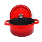 Hot sell cast iron cookware casserole enamel cooking pot