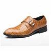 Fashion Design Large Size Sepatu Kulit Pria Formal Shoes Personal Style Bright Face Men Shoes Leather