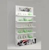 OEM/ODM various design shopping mall female shoes shop display rack stands