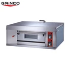 Single deck industrial pizza gas oven/commercial pizza oven with gas/oem pizza oven gas