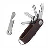 Key Organizer Leather - Self Defence Keychain Set with Enhanced Secure Locking Mechanism Car Keys Holder