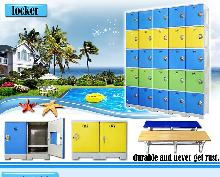 New design High standard beach bedside locker  for swim pool, bicycle locker.jpg