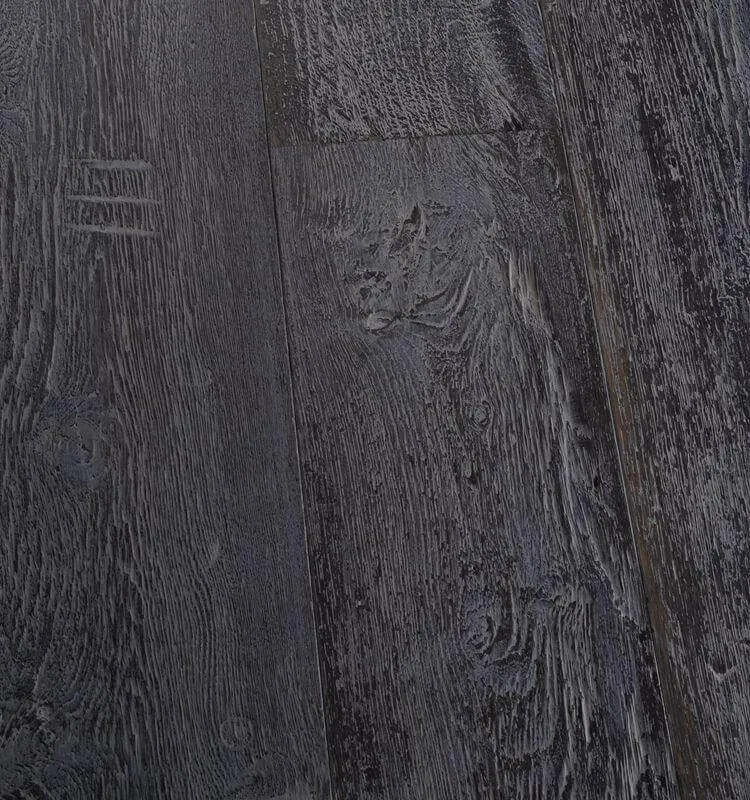 Rustic Distressed Plank Oak Driftwood Finished Floor