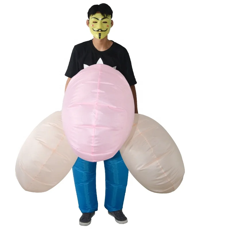 Haute Qualité Drôle Pénis Gonflable Costume Costume Gonflable pour la Vente En Gros