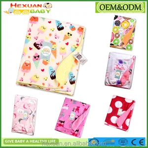 double polar fleece blanket baby blanket gift set many designs
