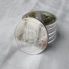 2020 New Total Collectible Gold Iron Bitcoin Commemorative Coin Lucky Coin Dollar Coin Gifts