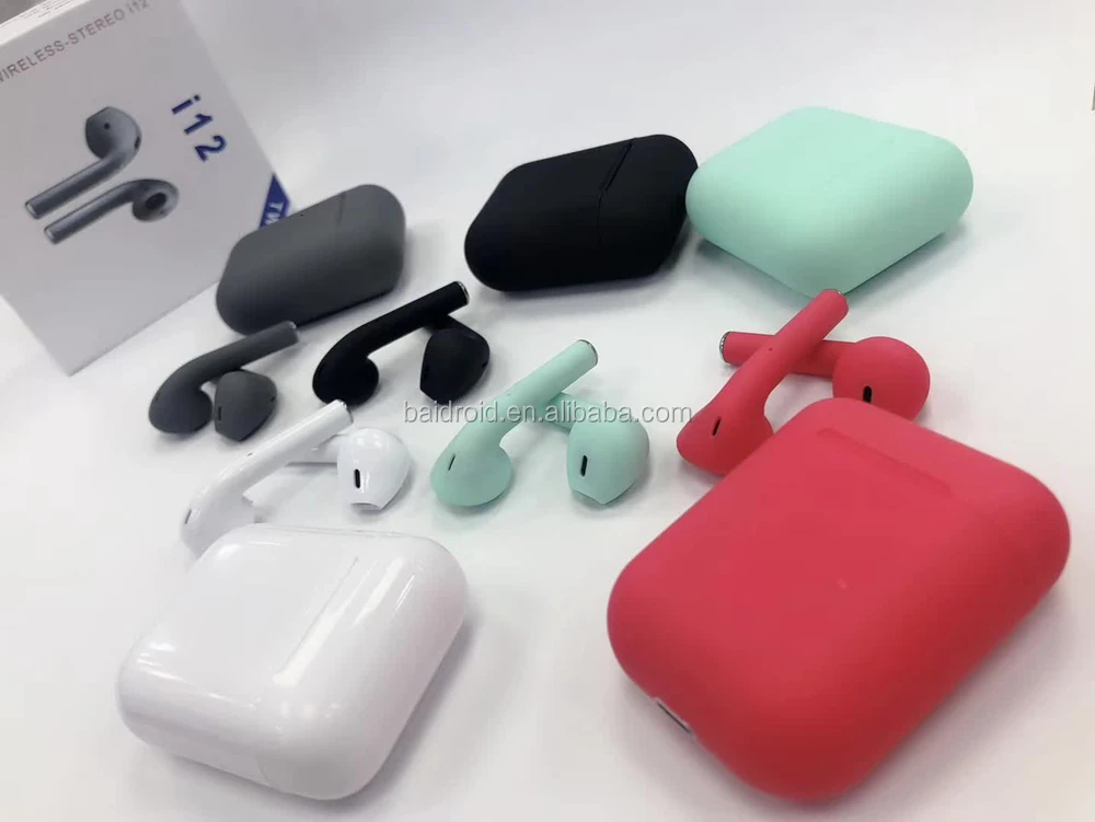 [i12 Jerry Model] i12 Wireless Earphones Jerry Scheme TWS 5.0 Headphone Bluetooth i7s tws i8x i9s i10s i11 i100 for apple - ANKUX.COM