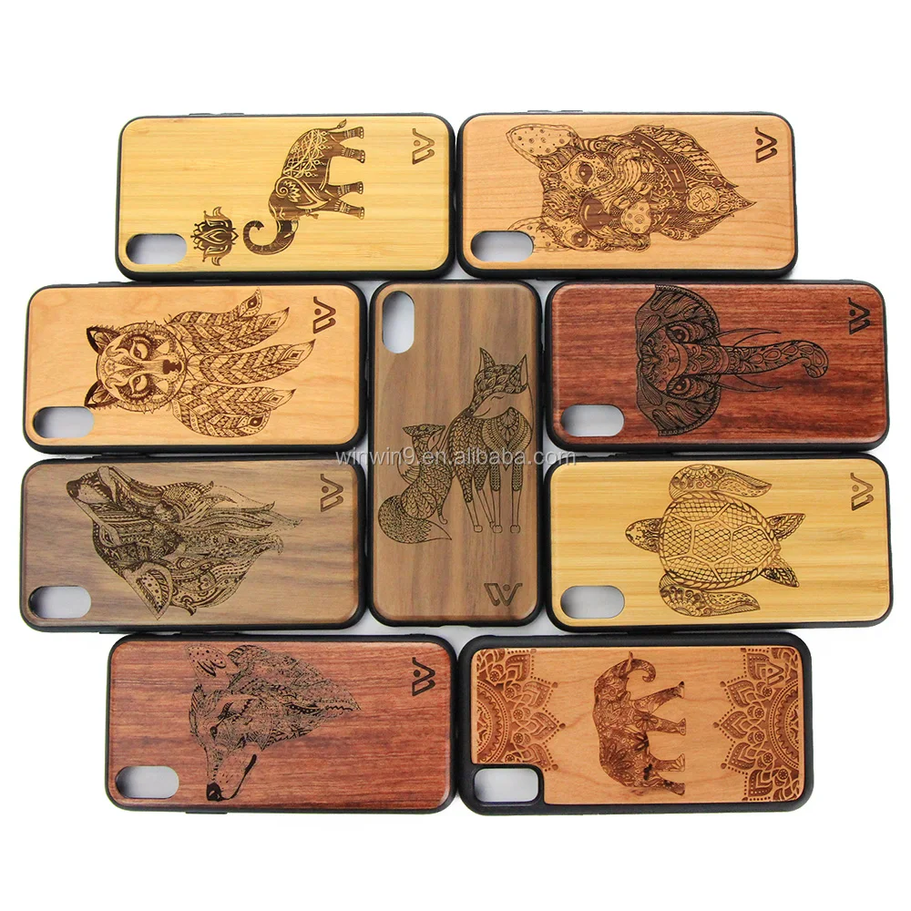 Wholesale Round Wood TPU Case Engraved Mobile Phone Cover For iPhone X, Wood grain color
Wholesale Round Wood TPU Case Engraved Mobile Phone Cover For iPhone X, Wood grain color