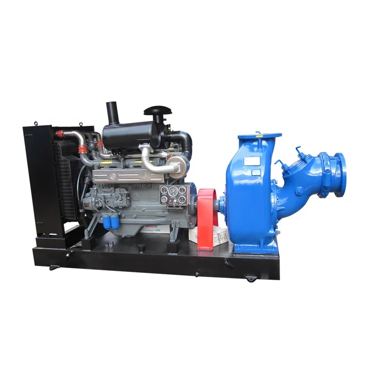 Diesel engine driven water pumping machine