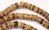 Coco Beads, Heishi 4/5mm, Natural Tiger
