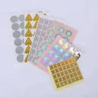 Top quality custom printing logo label 3d hologram sticker