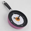 Zogift Creative Omelette Frying Pan Clock with Fried Egg