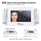 Newest 2 handles permanent make up micropigmentation tattoo machine