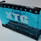 clear PVC zipper bag for bikini bag/swimwear bag/swimwear packaging bag