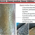 PVC metallic glitter film for shoes and bags