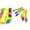 Set Packing 12 Pieces Colored Wax Crayon