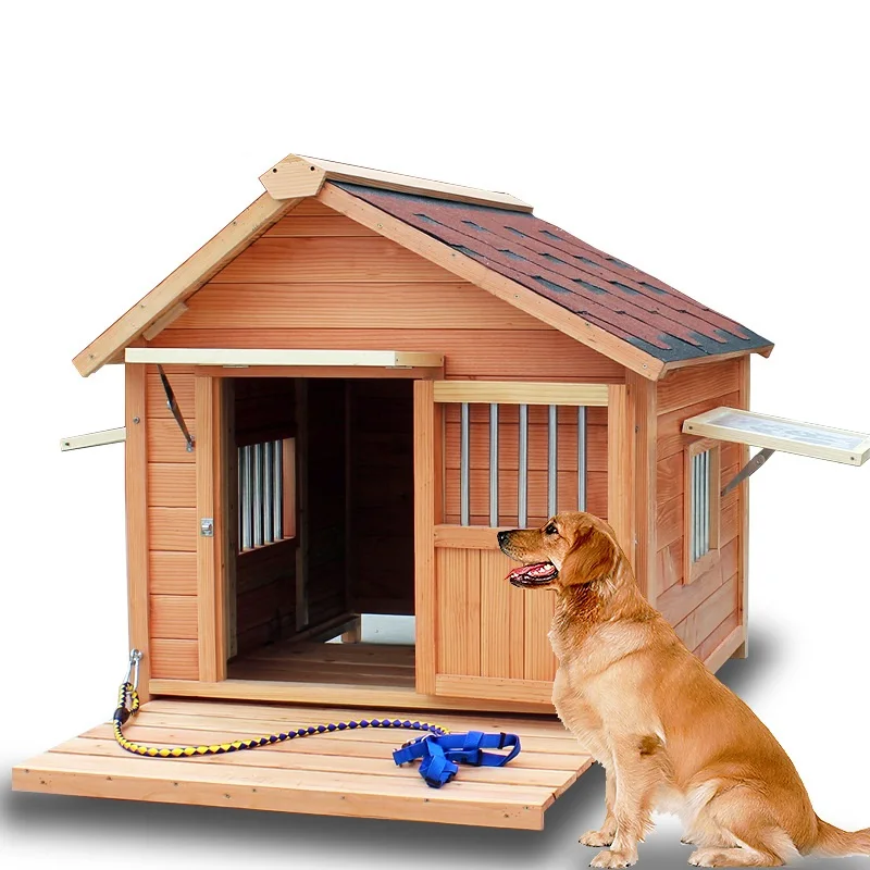 موقع علي بابا منزل خشبي كبير في الهواء الطلق الكلب من السوق الصينية