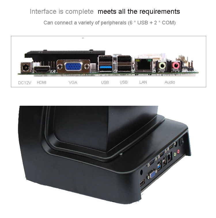 restaurant /Retailer preferred all in one pos with 80mm thermal receipt printer